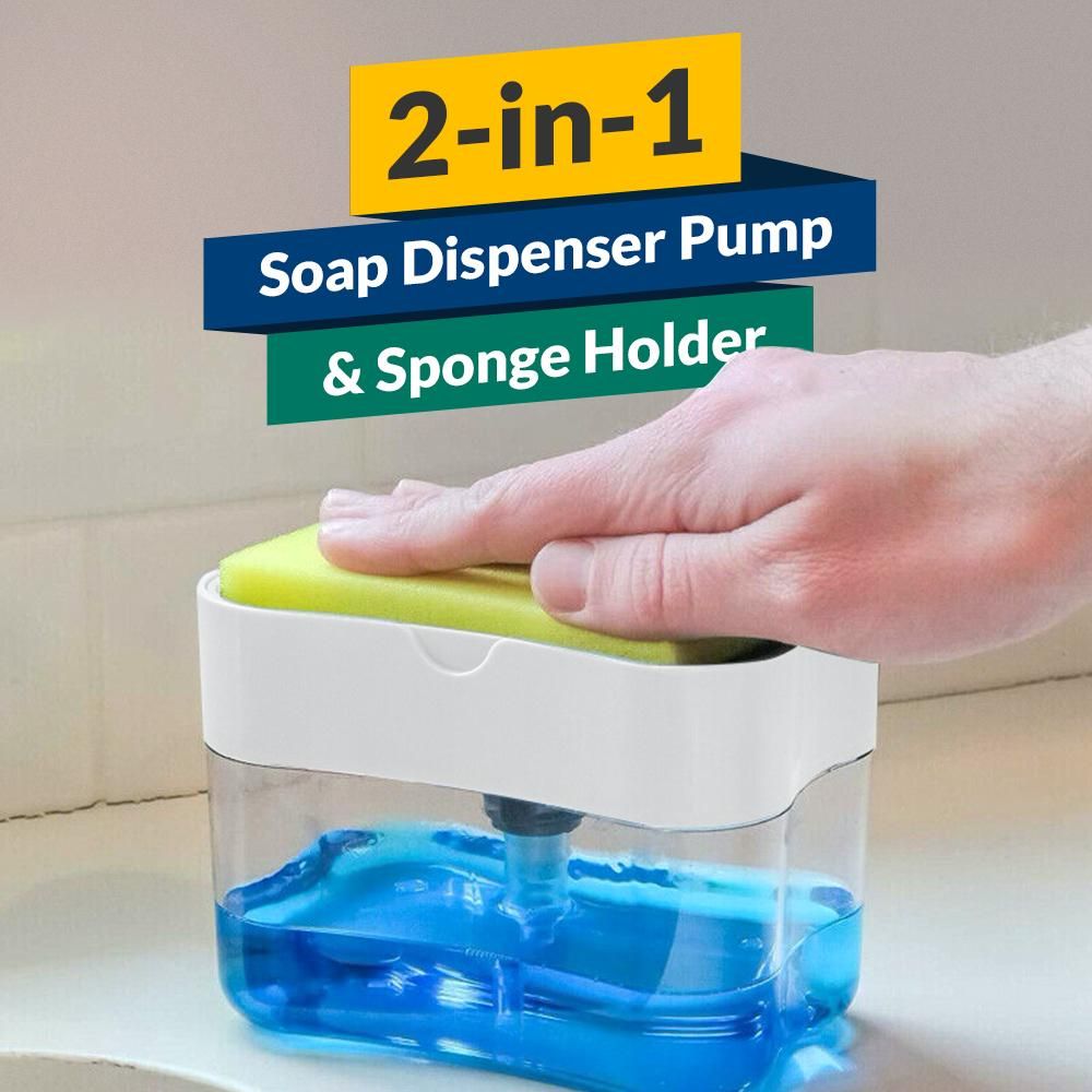 Double Layer Sponge & Soap Rack