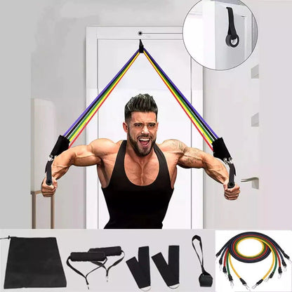 11-Piece Resistance Band Workout Set