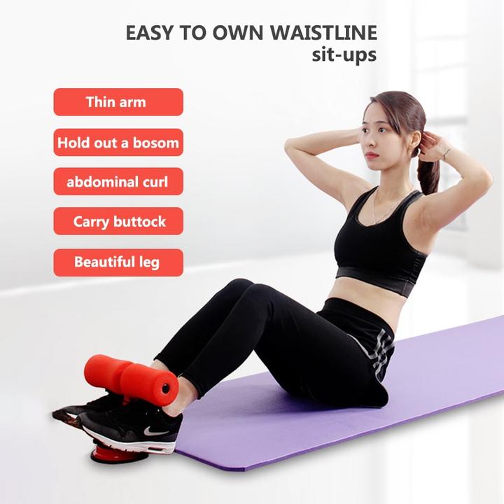 Sit-Up Suction Bar for Core Training
